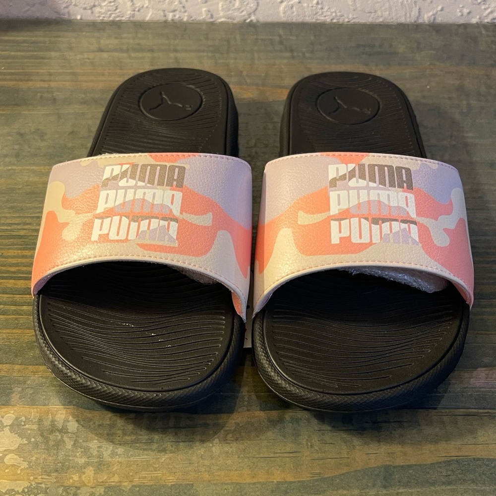 Puma Camo Slide Sandals